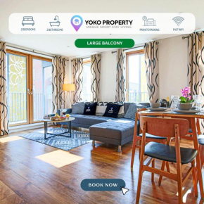 Charming Apartment - City Centre - Free Parking, Self-Check-In, Balcony and Smart TV with Sky TV and Netflix by Yoko Property